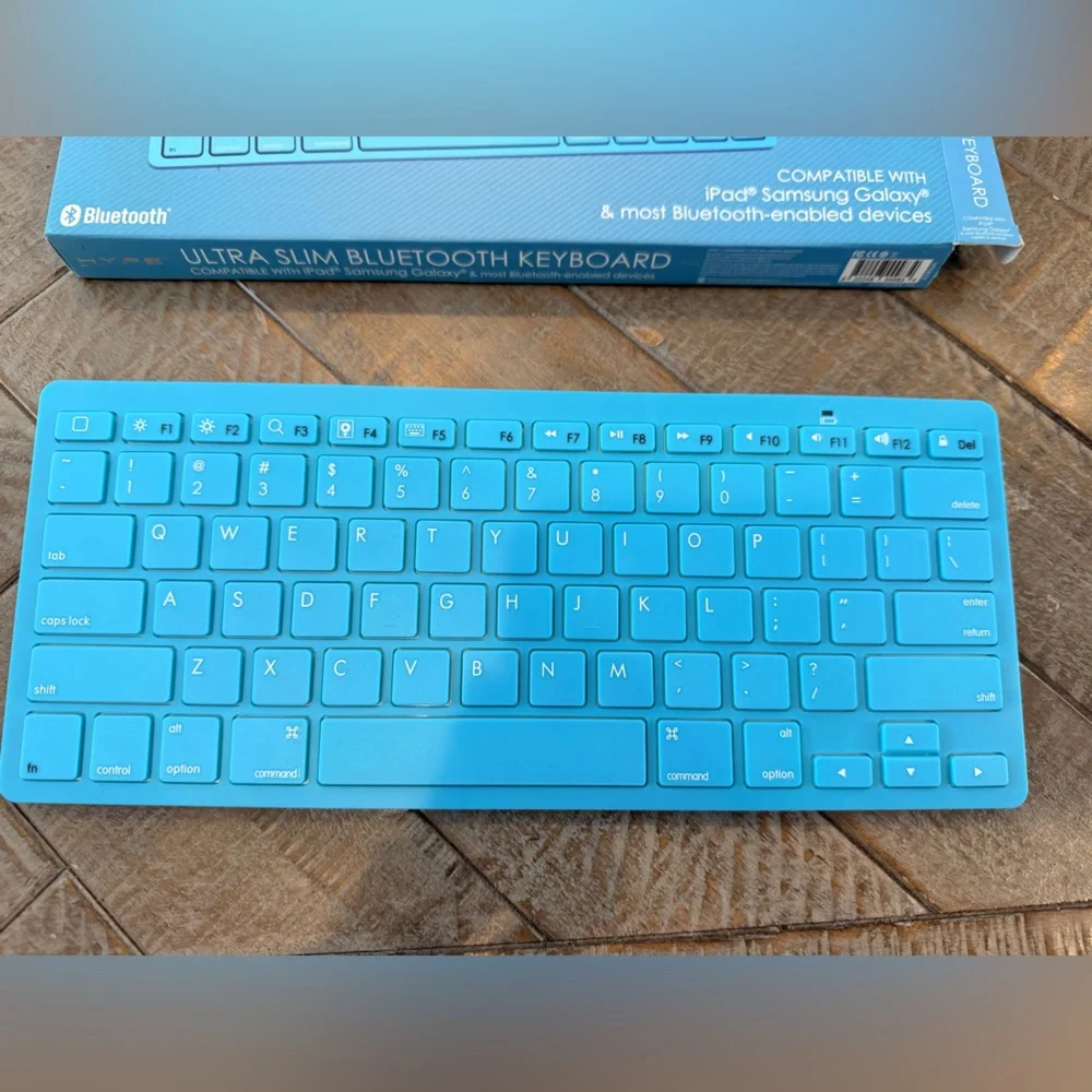Hype Bluetooth Keyboard - Vibrant Blue